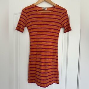 Missoni Orange and Pink Mini Dress